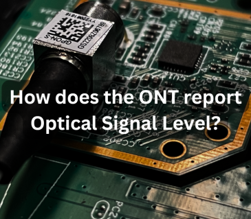 Reporting Optical Signal Level